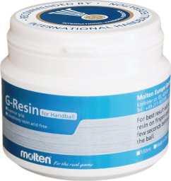 Molten YG0011 Klej do piłki ręcznej G-Resin 100ml Żywica YG0011 100 ml, rekomendowana przez IHF, idealna do gry indoor. silna przyczepność, łatwa do usunięcia z podłogi. Do piłki ręcznej, dla szkół, klubów i zawodników.