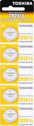  Toshiba Bateria Special CR2016 90mAh 5 szt.