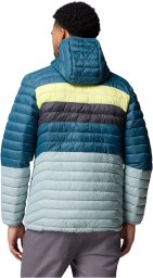 Kurtka męska Columbia Powder Pass Hooded Jacket 2134131461 Niebieskie L