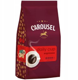 Kawa ziarnista CAROUSEL Carousel Daily Cup Espresso | 1kg | Ziarnista