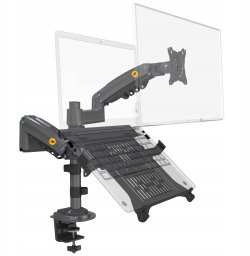 North Bayou Uchwyt biurkowy na monitor 17" - 27" i laptopa (H180-FP)