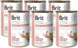 BRIT GF veterinary diets dog Renal 6x400g-karma mokra dla psa