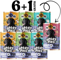 Dobry Pies mix smaków 6x400g + 400g GRATIS