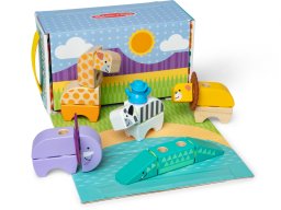 MELLISA&DOUGH BLOCKABLES ZWIERZATKA SAFARI B/C2