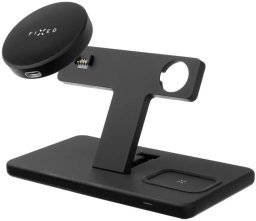 Fixed | MagPowerstation 3-in-1 wireless charging stand with MagSafe mount support | FIXMPOS-BK