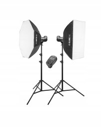 Zestaw studyjny GlareOne Antares 600 Basic Kit - zestaw oświetlenia studyjnego