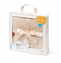 PurePower BABY ONO1648/01 KOCYK wełniany MERINO JASNO BEŻOWY