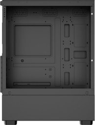 1stCOOL skříň G6 Noble, Mid Tower, ATX, AU, Průhledná Bočnice, 4x 120mm ARGB Fan, Černá