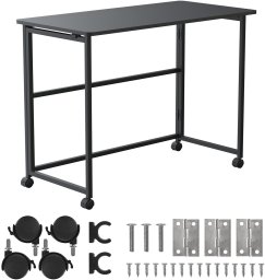 Biurko Maclean MC-1250 Czarne 100 cm x 50 cm