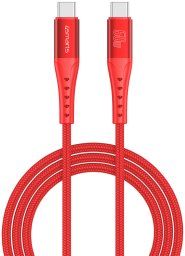 Kabel USB 4smarts USB-C - USB-C 1.5 m Czerwony (541453)