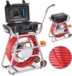 Samopoziomująca profesjonalna kamera inspekcyjna endoskopowa 100 m