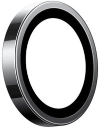 Szkło na aparat Lensguard dla iPhone 16 Pro (Czarne)