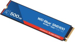 Dysk SSD SanDisk  Blue SN5100 500GB M.2 2280 PCIe x4 Gen4 NVMe (WDS500G5B0E)