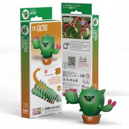 EUGY 3D Cardboard Model Kit - Cactus
