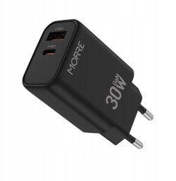 MORRE ŁADOWARKA USB/USB-C 30W CZARNA