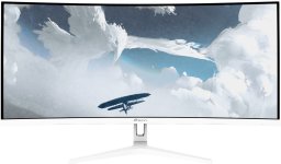 Arozzi Nova 34 Curved monitor komputerowy 86,4 cm (34") 3440 x 1440 px Quad HD LED Biały