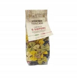 Makaron 5 kolorów kokardki 250g - Antichi Poderi Toscani