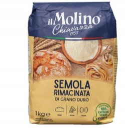 Mąka Semola Rimacinata di Grano Duro 1 kg - il Molino Chiavazza