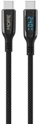 MORRE KABEL DO ŁADOWARKI USB-C 240W 2m Z WYŚWIETLACZEM LED