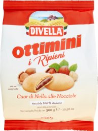 Ciastka Ottimini Cuore di Nella Ripirni Nocciole 300g - Divella