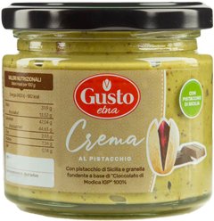 Krem pistacjowy z czekoladą z pistacji sycylijskich Crema al pistacchio 190g - Gusto Etna