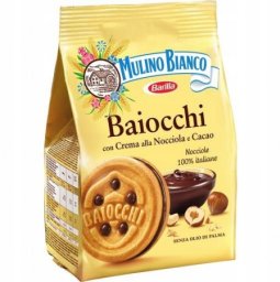 Ciastka z kremem Baiocchi 260g - Mulino Bianco