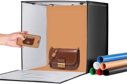 Box fotograficzny mini studio 60x59x60cm 3 temperatury barwowe 3000-5600K