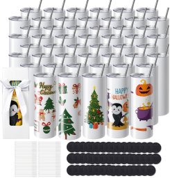 Vevor 50 Kubów do Sublimacji ze stali nierdzewnej