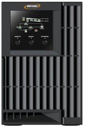 Infosec E4 Value 1000 zasilacz UPS Podwójnej konwersji (online) 1 kVA 3 x gniazdo sieciowe