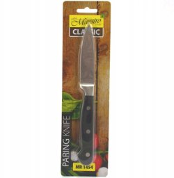 NÓŻ DO OBIERANIA 9CM STALOWY POJEDYNCZY KUCHENNY MAESTRO MR-1454