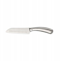 NÓŻ SANTOKU 12.5CM STALOWY POJEDYNCZY KUCHENNY MAESTRO MR-1496