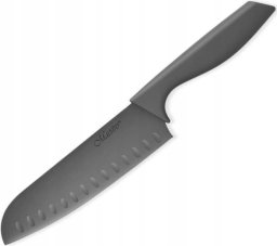 STALOWY NÓŻ SANTOKU 17.5CM Z POWŁOKĄ CERAMICZNĄ NIEPRZYWIERAJĄCĄ POJEDYNCZY MAESTRO MR-1432