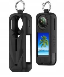 Puluz Pokrowiec Futerał Etui Case Osłona Silikonowa Do Insta360 X5 / Insta 360 X 5 / Sya002918301b / Czarny