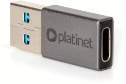 PLATINET MEDIA ADAPTER USB-A TO USB-C [45922]