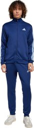Dres męski adidas Sportswear Basic 3-Stripes French Terry niebieski JI8873 M