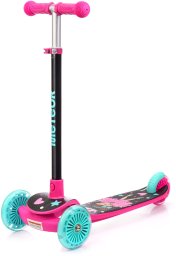 Hulajnoga trójkołowa Meteor Funny różowy Uniwersalny