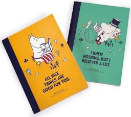 Muminki Notatnik A6 linia (2szt)