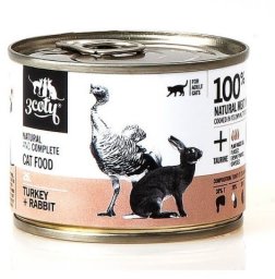 3Coty TURKEY + RABBIT for Adult cats 180g