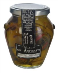 Grillowana cukinia nadziewana peperoni 280g - Satos