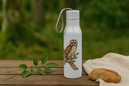 Butelka termiczna 500 ml Sowy Zwyczajne