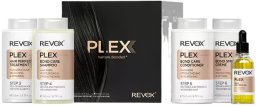 Depot Set Revox B77: Plex Bond Step 3, Hair Cream Treatment, Anti-Breakage, 260 ml + Plex Bond Step 4, Hair Shampoo, For Strengthening, 260 ml + Plex Bond Step 5, Hair Conditioner, Restores, 260 ml + Plex Bond Step 6, Hair Cream Treatment, Repairing, 260