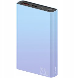 Mocny Powerbank Podróżny 2w1 10000mah 22.5w Usb Usb-a + Usb-c Type-c Proove / Pbf122120009 / Hyper Flux Plus / Niebieski