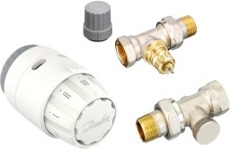 Danfoss Radiator thermostat set, straight DANFOSS, RAS-C2+RA-FN+RLV-S 15 S, 013G5184