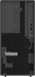 Lenovo ThinkSystem ST50 V3 7DF3 - Server - Tower - 5U - 1-Weg - 1 x Xeon E-2434 / 3.4 GHz - RAM 32 GB - SSD 2 x 960 GB - Matrox G200 - 1GbE - kein Betriebssystem - Monitor: keiner