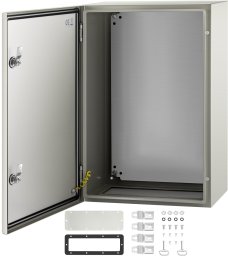 Skrzynka elektryczna rozdzielnia obudowa metalowa 60x40x25 cm IP66