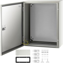 Skrzynka elektryczna rozdzielnia obudowa metalowa 50x40x20 cm IP66