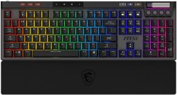 KEYBOARD GAMING BLACK US/STRIKE PRO W SILENT US MSI