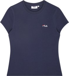 Koszulka damska Fila Trivero granatowa FAW1205 50004 S