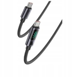 Kabel USB Pan i Pani Gadżet USB-C - USB-C 1.2 m Czarny (CA158)