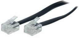 S-Impuls Kabel połączeniowy RJ11/RJ11 (6/4, 1:1) 1,5m czarny (VF v.5)